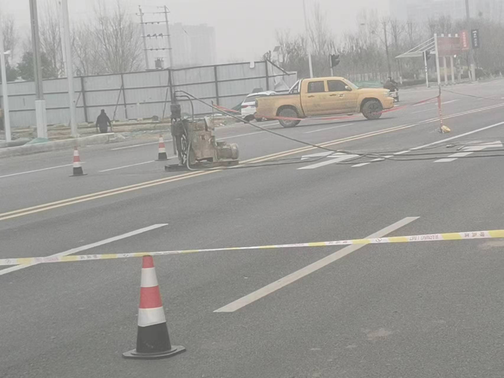 康保马路注浆